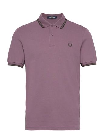 Twin Tipped Fp Shirt Polos Short-sleeved Liila Fred Perry