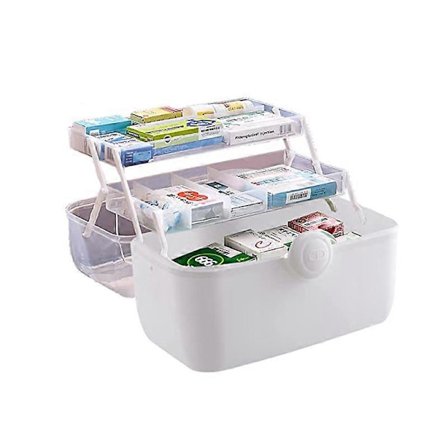 Medisin Oppbevaringsboks 3 Lag Medisinboks Husholdningsmedisinbeholder