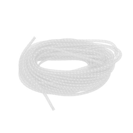 Elastinen Verkkoputki Polyesteri Punosputki Luova Verkkolangat Nyytti DIY Korujen Teossa Tarvikkeet Naisille Lapsille ValkoinenValkoinen White