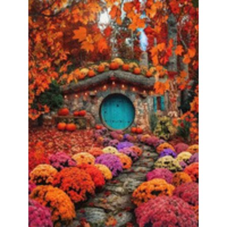 5D Diamant Maleri Korssting Fuld Diamant, Håndlavede Firkantede & Runde Diamanter DIY - FJ01088