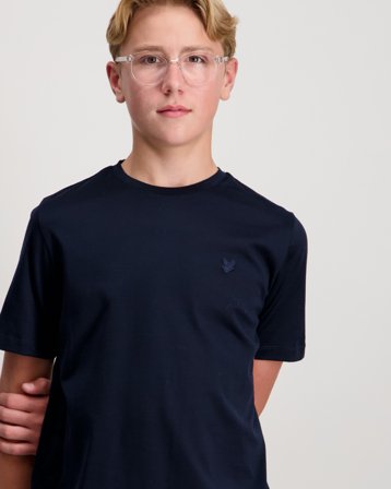 Lyle & Scott Tonal T-shirt Blå T-skjorter Gutt - Kids Brand Store
