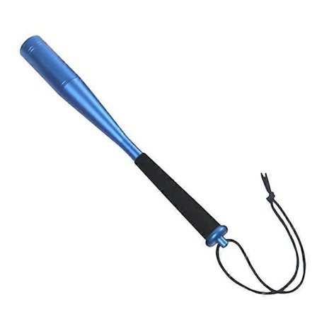 Fiskeavliver i Aluminiumslegering med Sklisikkert Skumhåndtak, 25 mm Diameter, med Snor – Slitesterk Fiskekølle