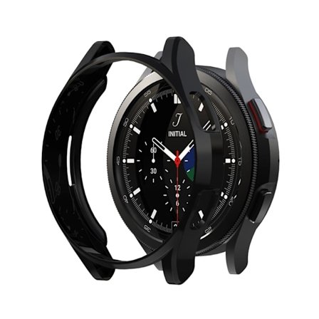 Samsung Galaxy Watch 4 Classic (46mm) transparent TPU-skal - Svart
