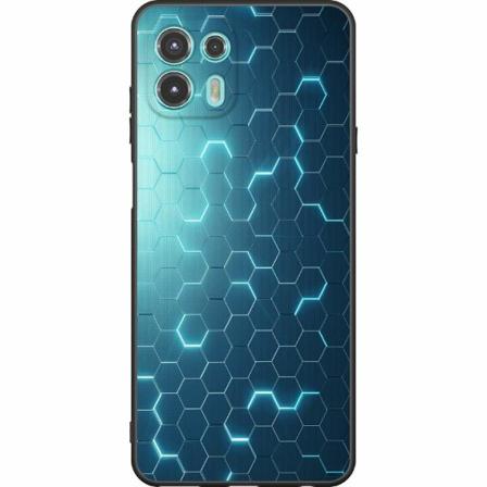 Motorola Edge 20 Lite Svart Skal Mönster