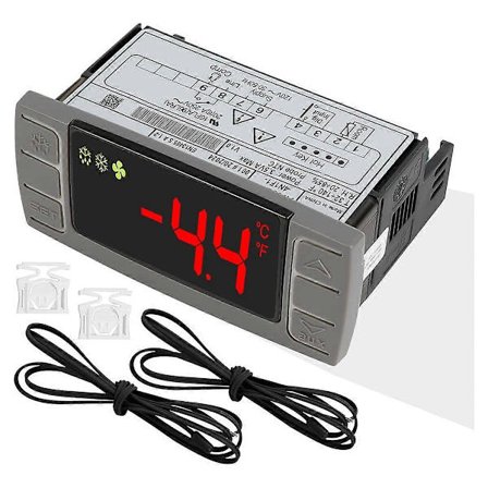 XR02CX-4N1F1 Universell Temperaturkontroller Erstatning for 120V 50-60hz Kommersielt Kjøleskap m/w