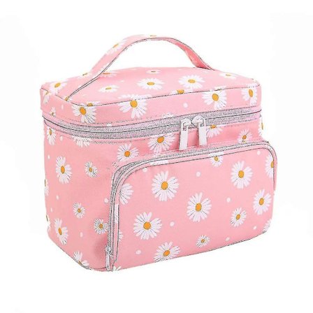 Sminkepose til Kvinder Stor Kosmetik Sminkepose Med Håndtag