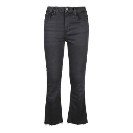 Frame, Cropped Jeans Zwart, Dames, Maat:W28