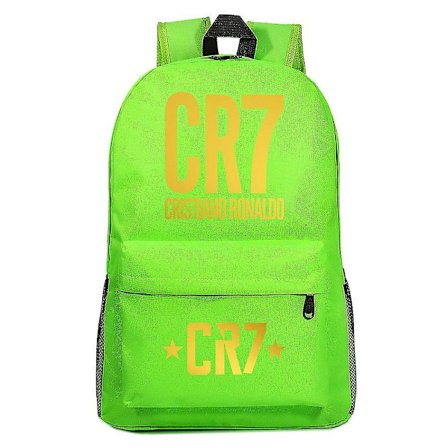 Cr7 Ryggsäck 18" Laptop USB Laddning Vattentät Affärsryggsäck Skolväska Stor Resa Tonåringar Mochila