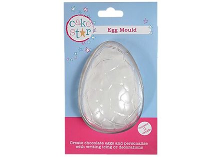 CACAS Sjokoladeform egg 2 deler 11cm