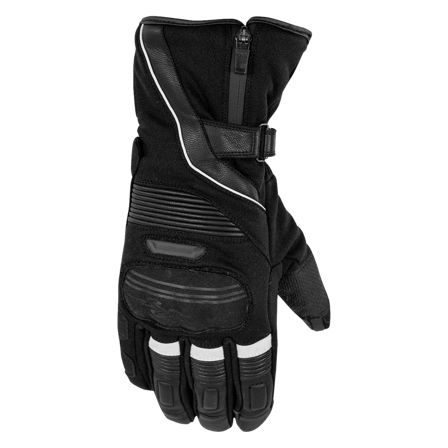 Rękawice Motocyklowe Rusty Stitches Cole Czarny/Złamany Biały XXXL