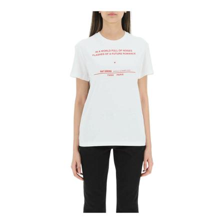 Raf Simons t-shirt Hvid, Dame T-shirts