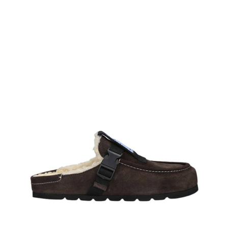 Alexander McQueen, Slippers Grow-Up Bruin, unisex, Maat:44 EU