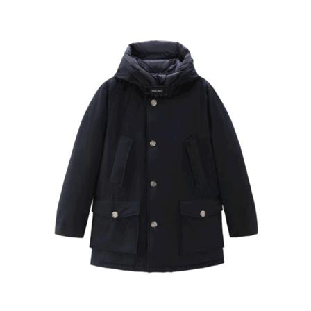 Woolrich - Vinterjackor - Blå - Herr - Storlek: L, Herr, Storlek: L