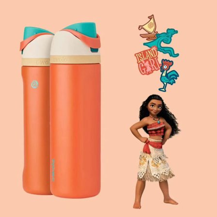 Owala Portabel 710 ml Vattenflaska med Dubbelväggig Vakuumisolering och Snyggt Sugrör