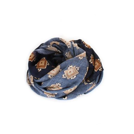 Barba, Scarves Blauw, Heren, Maat:ONE Size