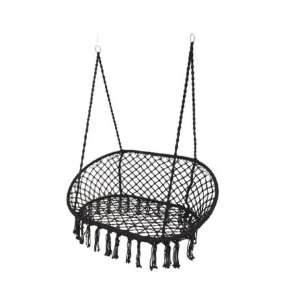 Kaemingk Hengestol 2-seter Sort