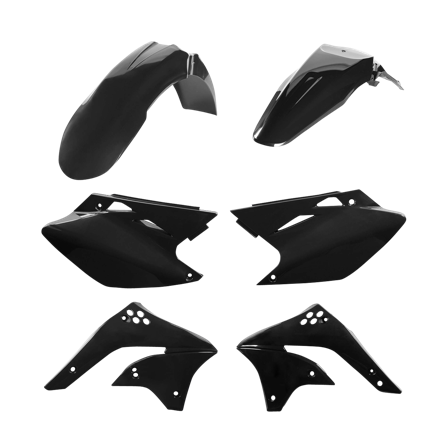 Kit Plastiche Acerbis Kawasaki Nero - Kawasaki KX 450F 2006-2008