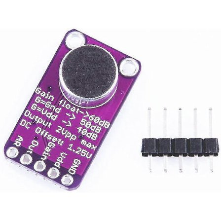 Max9814 Elektret Mikrofon Forsteker Modul Auto Gain -YoGu