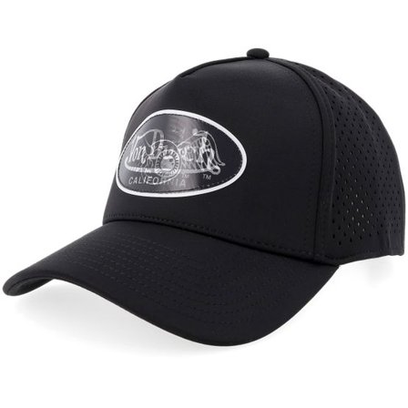 Von Dutch - Svart trucker Keps - Sport Oval Patch Black A-frame Trucker @ Hatstore