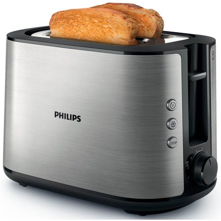 Philips - Brødrister HD2650/90 Rustfri