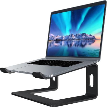 Ergonominen kannettavan tietokoneen jalusta Mac MacBook Pro Airille ja kaikille Applen kannettaville tietokoneille, kompakti kannettava tietokoneen 