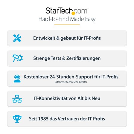 StarTech 4-Port USB-C Hub USB-C to 4x USB-A Bus Powered Small Travel Mini Hub Multi-Port USB 3.0 Splitter Portable