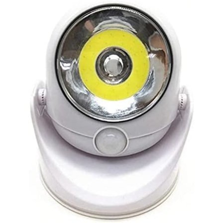 Trådløs vegglampe trådløs bevegelsessensor LED-lys 360° intelligent