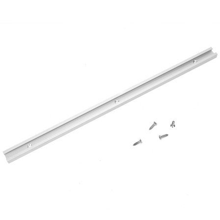 Alumiiniseos T-ura-ohjain, ei-huokoinen liukuva levykiinnike, puuntyöstötyökalu 500 mm