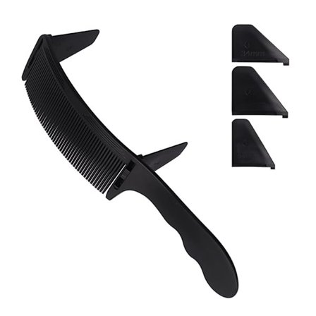 1 STK Man Curved Positioning Comb Justerbar S Arc Design Profess