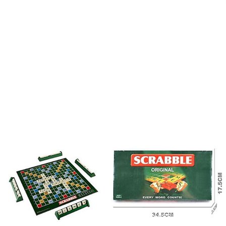 Scrabble Brädspel Pedagogiskt Spel (D)