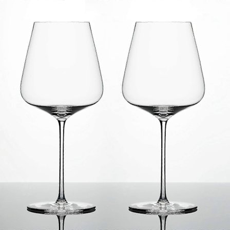 Denk'Art Bordeaux Håndblæste Krystalglas | Sæt med 2 2025