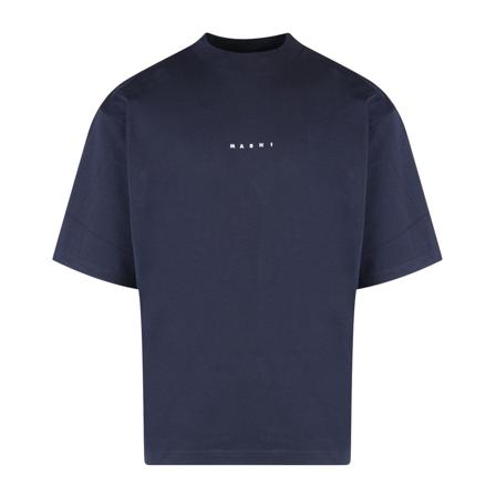 Marni, T-Shirts Niebieski, Mężczyzna, Rozmiar: M