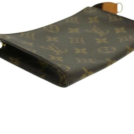 Louis Vuitton Vintage, Pre-owned Canvas louis-vuitton-bags Bruin, unisex, Maat:ONE Size
