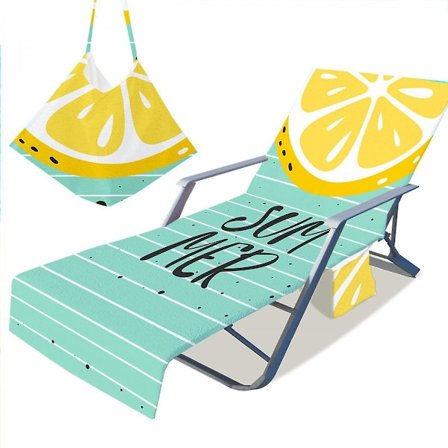 Strandhåndkle, strandstoltrekk, solsengstrandhåndkle, solsengbadehåndkle, solsengbadehåndkledeksel, solbadehåndkle - 210x75 cm