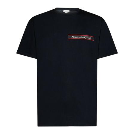 Alexander McQueen T-Shirts Sort, Herre