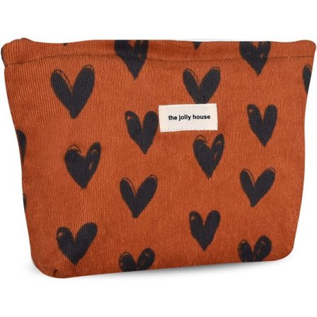 IC NOE Reseväska för Kosmetika Toalettväska Bärbar Hjärta Pr