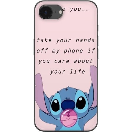 Kompatibelt Mobilskal till Apple Apple iPhone 16e Stitch Lycka till