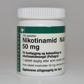 NAF Nikotinamid NAF tab 50mg