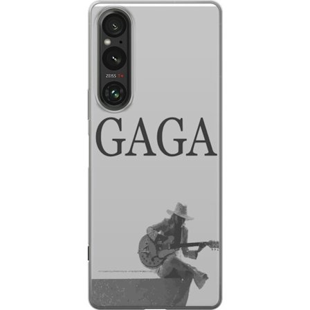 Kompatibel Mobilcover til Sony Xperia 1 VI Stitch omgivet af blåbær med sød kawaii-stil teddybjørn