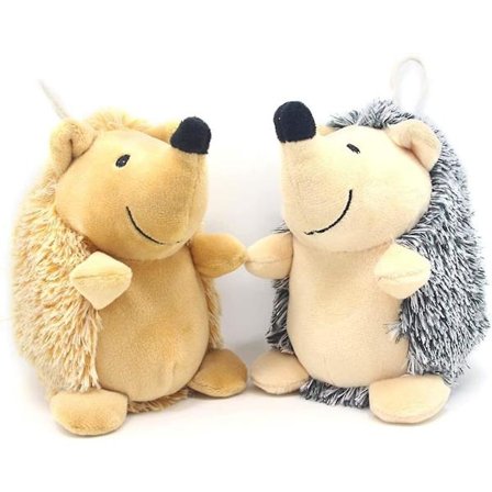 Hunde legetøj, søde plys bamser hundelegetøj til hvalpetænder, interaktivt hundetyggelegetøj til små og mellemstore hunde træning og reducerer 