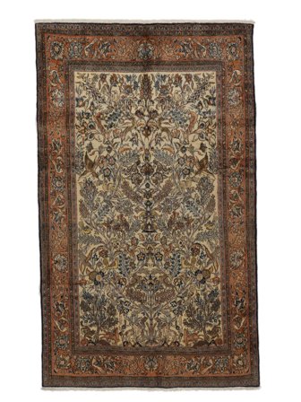 Medallion Small Shahreza Rug 151X253 Wool
