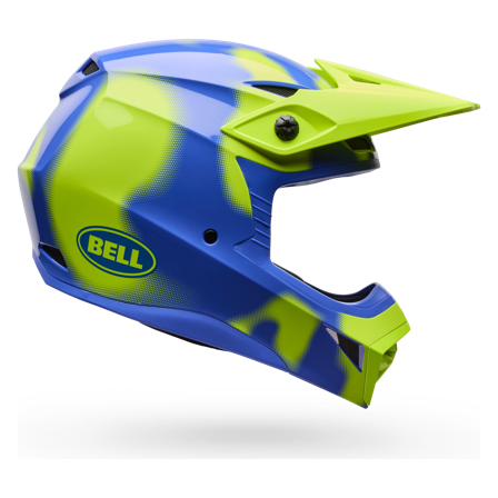 Kask Cross BELL MX-10 MIPS Moro Żółty fluorescencyjny M