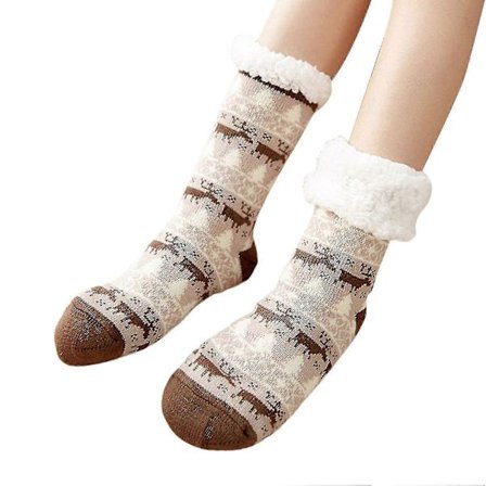 Julesokker til gulv, voksne kvinder, snesokker, hjemmesko, sokker, leggings, tæppesokker