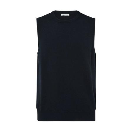 Malo Sleeveless sweater Blå, Herre