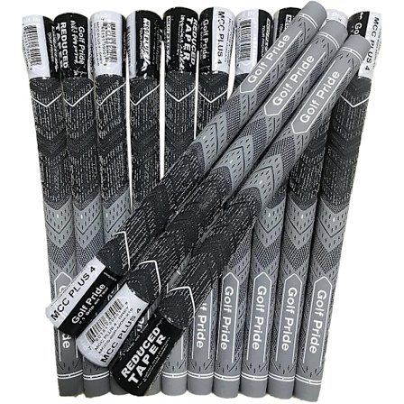 Højkvalitets 13 stk. Golf Grips Standard Størrelse Medium Grå-LP-