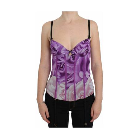Just Cavalli Sleeveless Tops Lilla, Dame