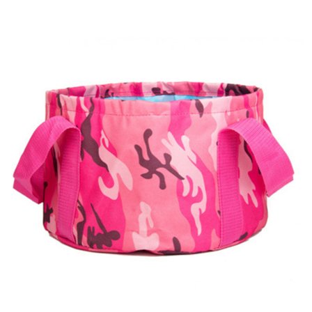 Hopfällbar hink, hopfällbar balja, vattentät lättvikts