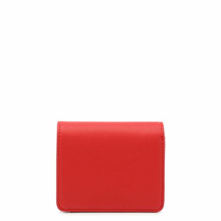 Love Moschino, Wallets Cardholders Czerwony, Kobieta, Rozmiar: ONE Size