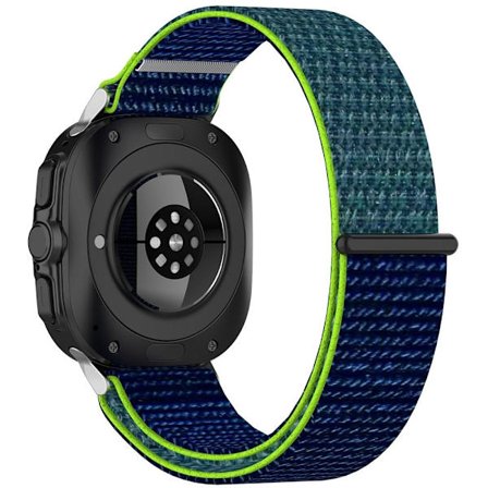 Samsung Galaxy Watch Ultra 47mm Nylon Klockarmband Justerbart Armband Ersättningsarmband - Lime
