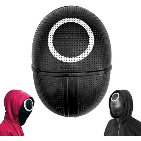 Maske, Cosplay kostume Halloween rekvisitter Ansigtsdæksel Maskerade rekvisitter
